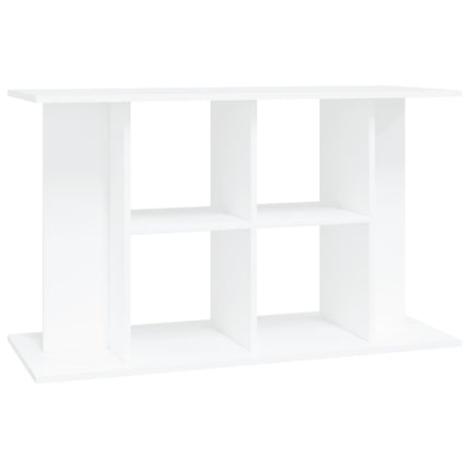 Support pour aquarium blanc 100x40x60 cm bois d'ingénierie