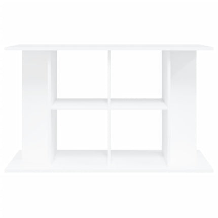 Support pour aquarium blanc 100x40x60 cm bois d'ingénierie
