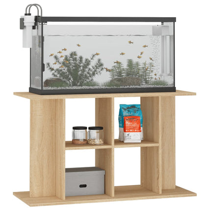 Support d'aquarium Chêne Sonoma 100x40x60 cm Bois d'ingénierie
