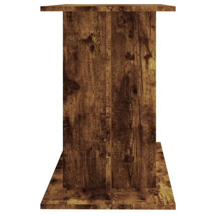 Support pour aquarium chêne fumé 100x40x60 cm bois d'ingénierie