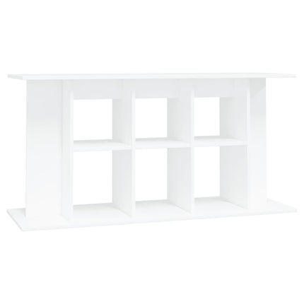 Support pour aquarium blanc 120x40x60 cm bois d'ingénierie