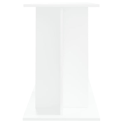 Support pour aquarium blanc 120x40x60 cm bois d'ingénierie