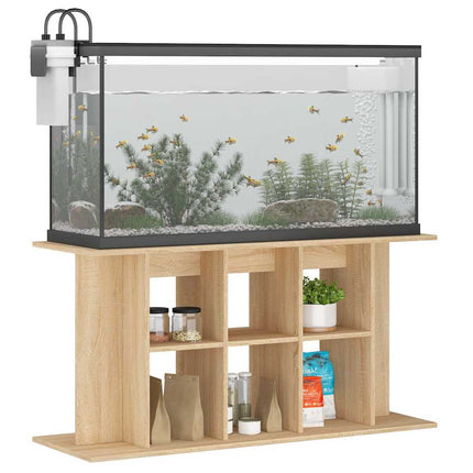 Support d'aquarium Chêne Sonoma 120x40x60 cm Bois d'ingénierie