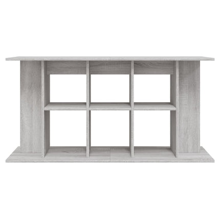 Support pour aquarium sonoma gris 120x40x60cm bois d'ingénierie