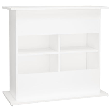 Support pour aquarium blanc 81x36x73 cm bois d'ingénierie