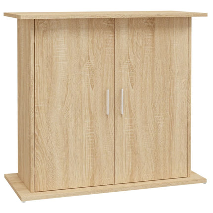 Support d'aquarium Chêne Sonoma 81x36x73 cm Bois d'ingénierie