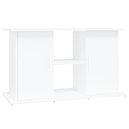 Support pour aquarium blanc 101x41x58 cm bois d'ingénierie