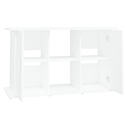 Support pour aquarium blanc 101x41x58 cm bois d'ingénierie