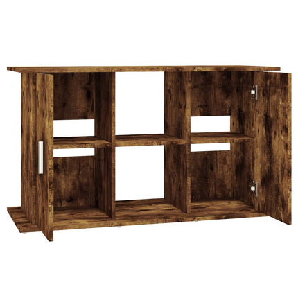 Support pour aquarium chêne fumé 101x41x58 cm bois d'ingénierie