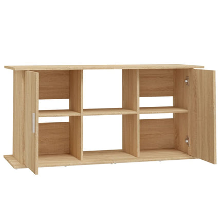 Support d'aquarium Chêne Sonoma 121x41x58 cm Bois d'ingénierie