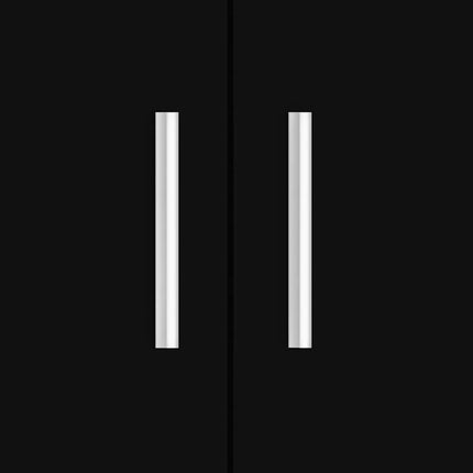 Support pour aquarium noir 81x36x73 cm bois d'ingénierie