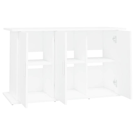Support pour aquarium blanc 101x41x58 cm bois d'ingénierie