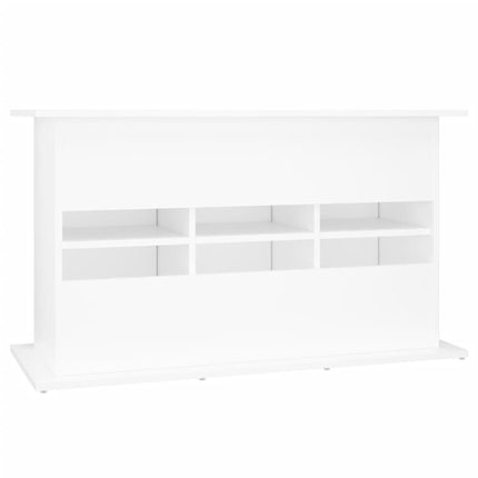 Support pour aquarium blanc 101x41x58 cm bois d'ingénierie
