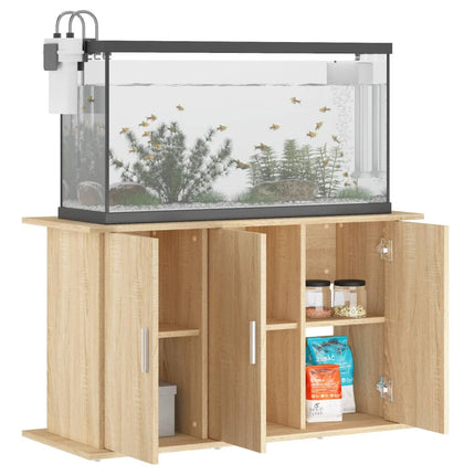 Support d'aquarium chêne sonoma 101x41x58 cm bois d'ingénierie