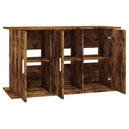 Support pour aquarium chêne fumé 101x41x58 cm bois d'ingénierie