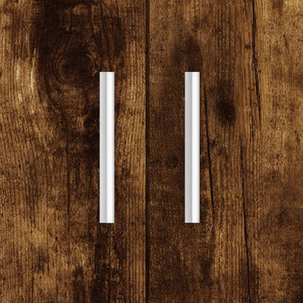 Support pour aquarium chêne fumé 101x41x58 cm bois d'ingénierie