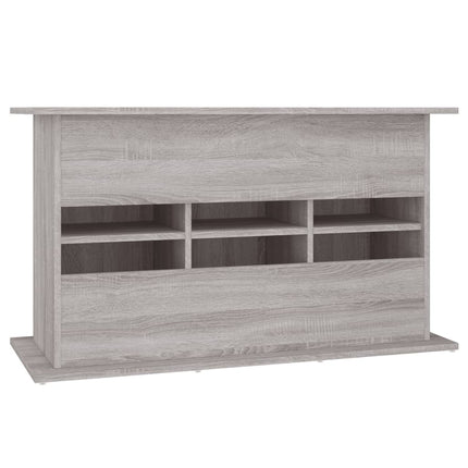 Support pour aquarium sonoma gris 101x41x58cm bois d'ingénierie