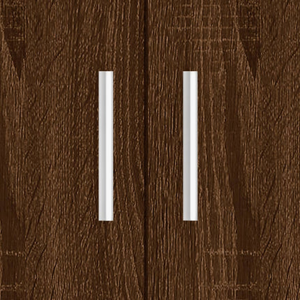 Support d'aquarium chêne marron 101x41x58 cm bois d'ingénierie