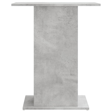 Support d'aquarium en béton gris 60,5 x 36 x 72,5 cm Bois d'ingénierie