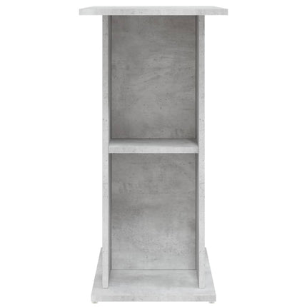 Support pour aquarium gris béton 75x36x72,5cm bois d'ingénierie