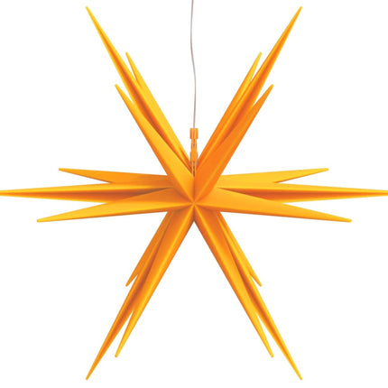 Lumière de Noël avec LED pliable jaune 43 cm