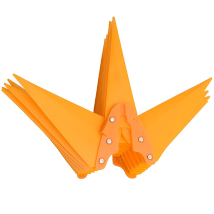 Lumière de Noël avec LED pliable jaune 43 cm