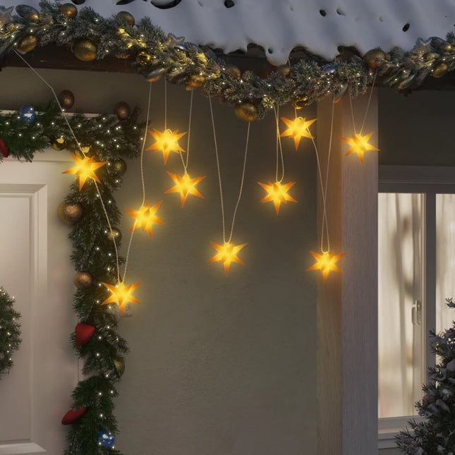 Lumière de Noël 10 LED jaune 10 cm