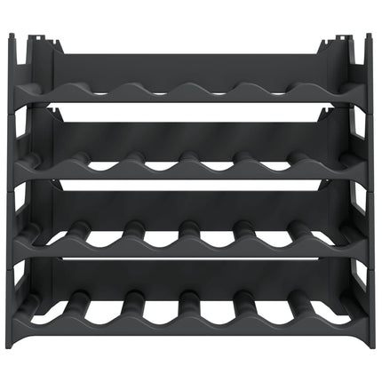 Casier à vin pour 24 bouteilles PP empilable