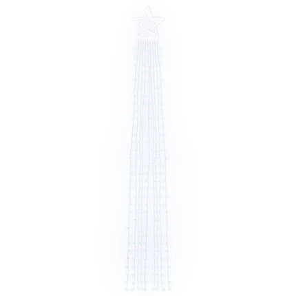 Guirlande de sapin de Noël 320 LED blanc froid 375 cm