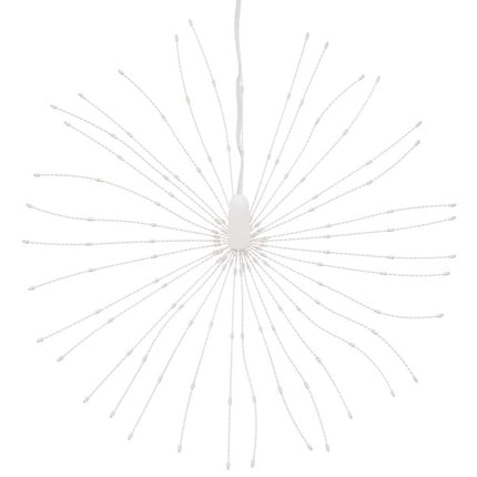 Étoile rayonnante de Noël 140 LED 4 pcs multicolore 17 cm