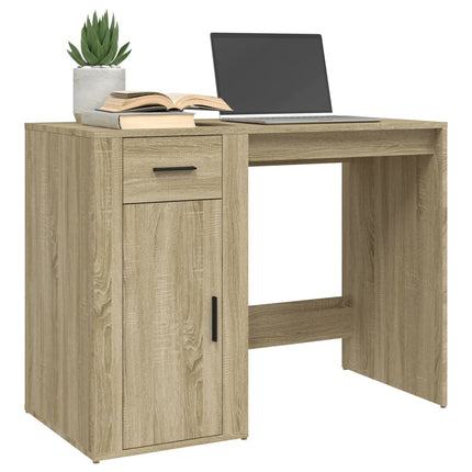 Bureau Chêne sonoma 100x49x75 cm Bois d'ingénierie