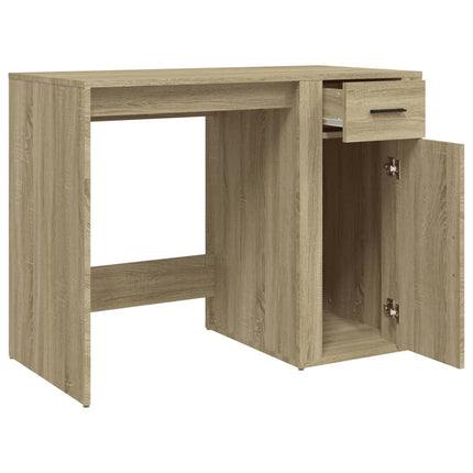 Bureau Chêne sonoma 100x49x75 cm Bois d'ingénierie
