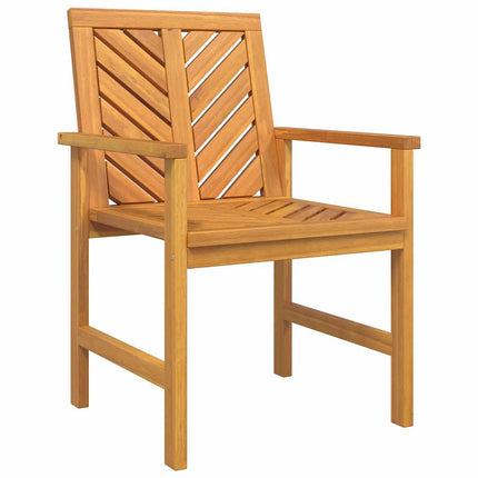 Ensemble de salle à manger pour jardin 7 pcs Marron