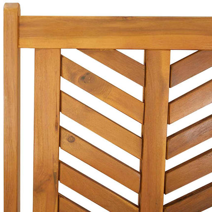 Ensemble bistro de jardin 3 pcs Marron Bois d'acacia massif