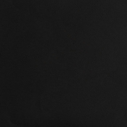 Chaise longue pliante noir tissu oxford acier enduit de poudre