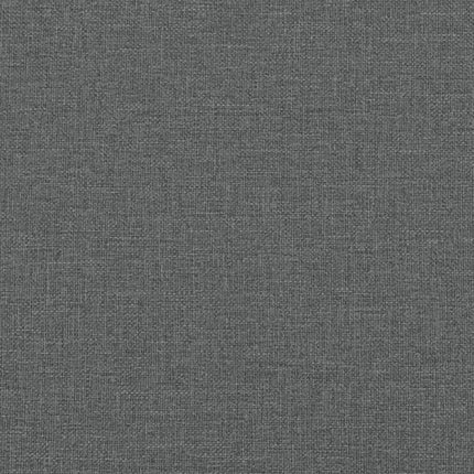 Canapé-lit avec accoudoirs gris foncé tissu