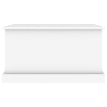 Coffre De Rangement Bois D'ingénierie Blanc 1 70 x 40 x 38 cm