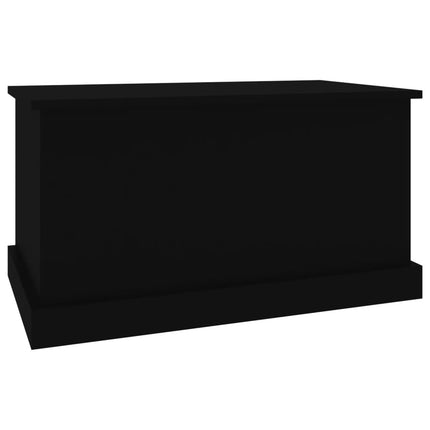 Boîte De Rangement Bois D'ingénierie Noir 1 70 x 40 x 38 cm