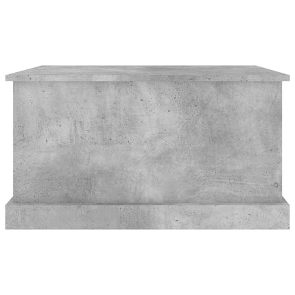 Boîte De Rangement Bois D'ingénierie Gris béton 1 70 x 40 x 38 cm