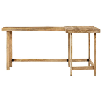 Bureau 165x110x75 cm bois massif de manguier