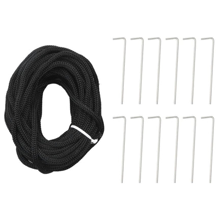 Sapin de Noël à LED sur mât de drapeau 1534 LED blanc 500 cm