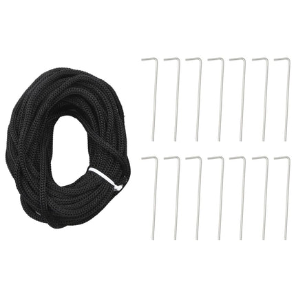 Sapin de Noël à LED sur mât de drapeau 3000 LED bleu 800 cm