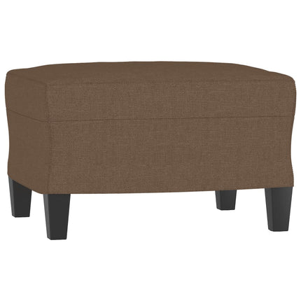 Ensemble de canapés 4 pcs marron tissu