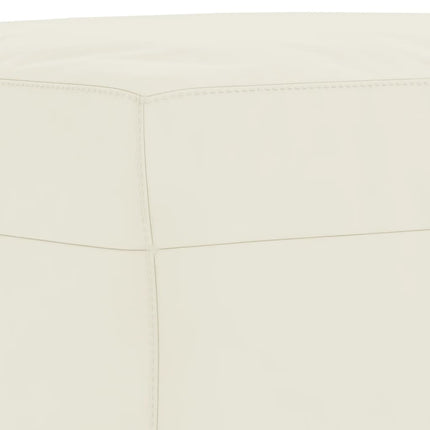 Ensemble de canapés 3 pcs crème velours