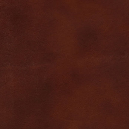 Chaise cabriolet marron cuir véritable