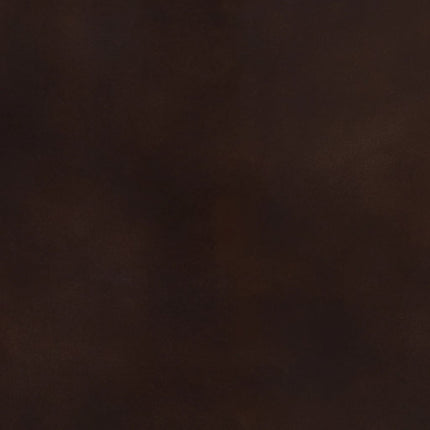 Fauteuil Marron foncé Cuir véritable