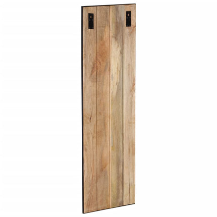 Porte-manteau 35x8x110 cm bois de manguier massif brut