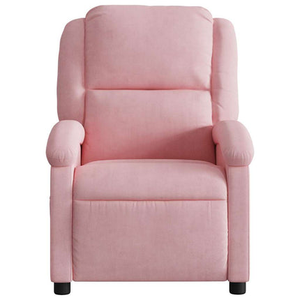 Fauteuil inclinable électrique Rose Velours