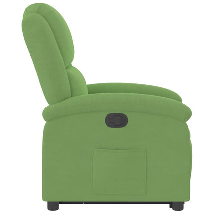 Fauteuil inclinable Vert clair Velours