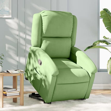 Fauteuil inclinable Vert clair Velours